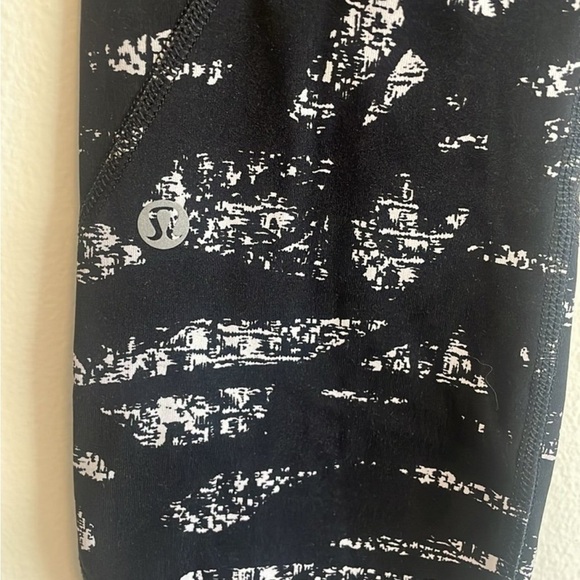 Lululemon Inspire Tight II Graf Black White / Black - Picture 7 of 8